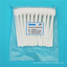 foam sponge tip swabs iso5 cleanroom cleaning swab, TTO printers, machine cleaning